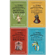 Ian Mortimer Time Traveller's Guides Series 4 Books Collection Set (Medieval England, Elizabethan England, Restoration Britain and Regency Britain) - The Book Bundle