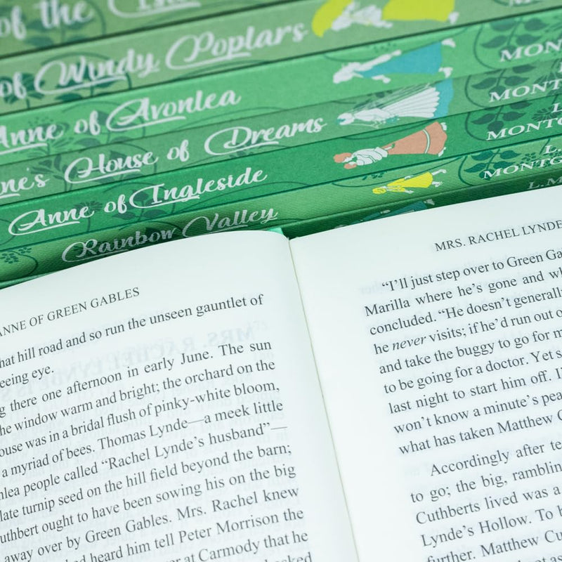 The Complete Collection of Anne of Green Gables 8 Hardback Deluxe Set - The Book Bundle