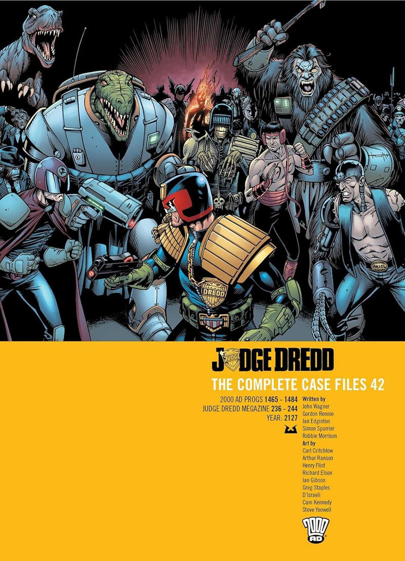 Judge Dredd Complete Case Files 5 Books Collection Set by John Wagner - Fiction - Paperback