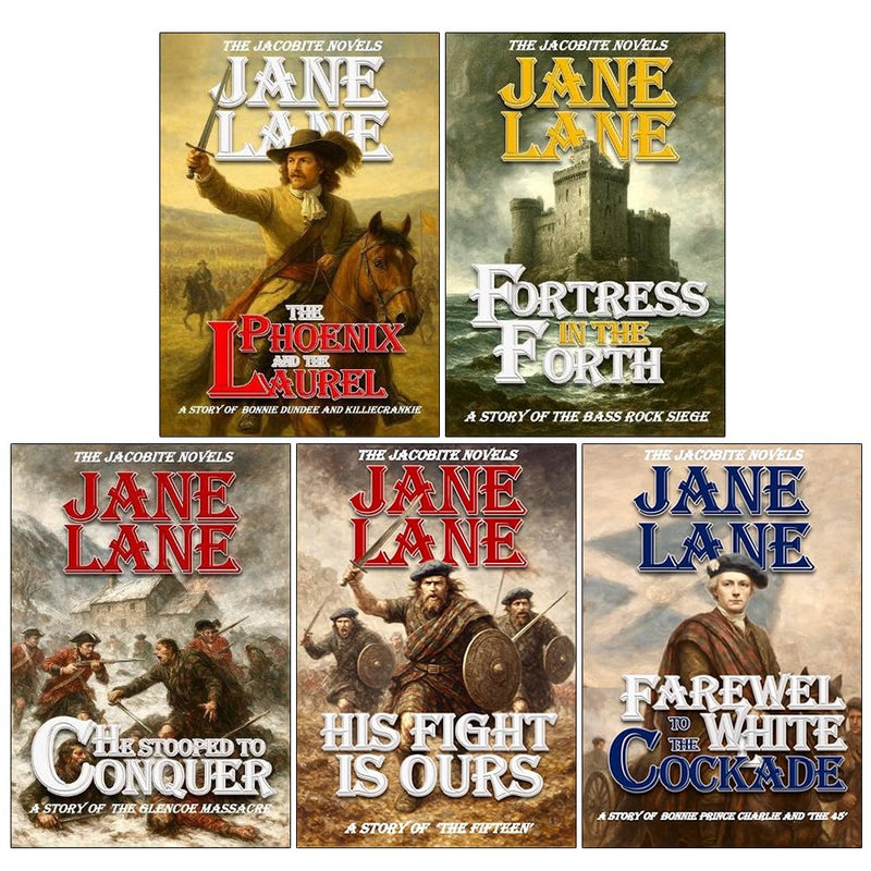 The Jacobite Novels 5 Books Collection Set By Jane Lane - Fiction - Paperback