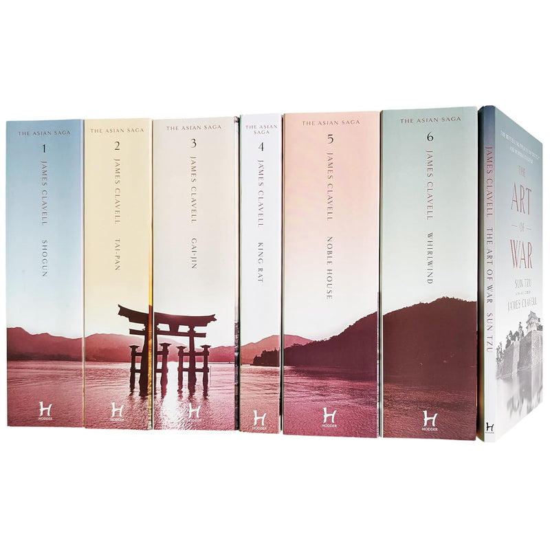 James Clavell Asian Saga 6 Books Collection Set by James Clavell - Fiction - Paperback