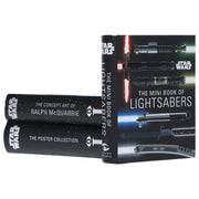 Star Wars 3 Mini Books collection set featuring lightsaber details and Ralph McQuarrie concept art by Insight Editions UK LTD