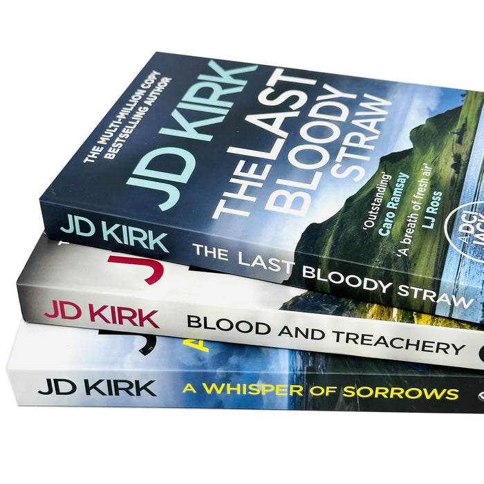 DCI Logan Crime Thrillers 4-6 Collection 3 Books Set By JD Kirk