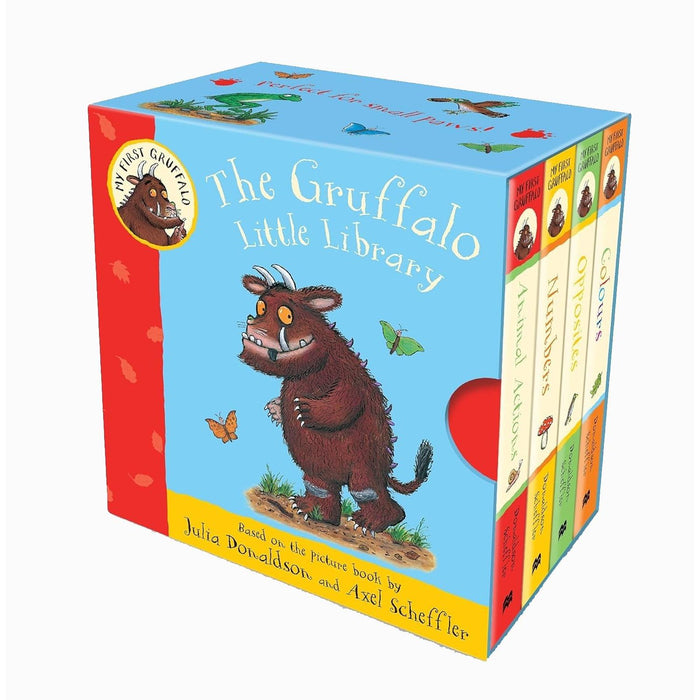 Tales From Acorn Wood Little Library & The Gruffalo Little Library 8 Board Book Collection Set - The Book Bundle