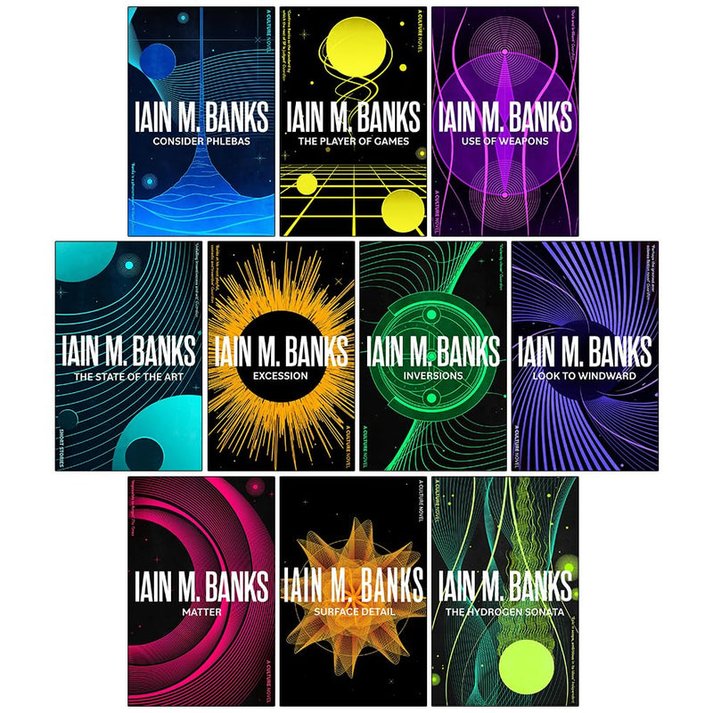 Iain m banks culture series 10 books collection set - The Book Bundle