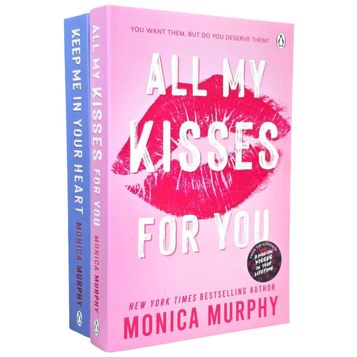 Lancaster Prep Series by Monica Murphy Book 1 and 2 Collection 2 Books Set (All My Kisses for You and Keep Me In Your Heart) - The Book Bundle