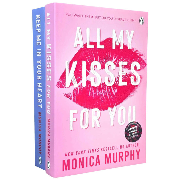 Lancaster Prep Series by Monica Murphy Book 1 and 2 Collection 2 Books Set (All My Kisses for You and Keep Me In Your Heart) - The Book Bundle