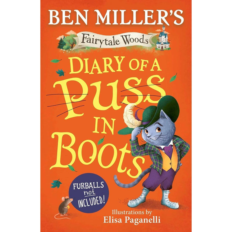 Fairytale Woods Series 3 Books Collection Set By Ben Miller (Diary of a Puss in Boots, Diary of a Wicked Witch & Diary of a Big Bad Wolf) - The Book Bundle
