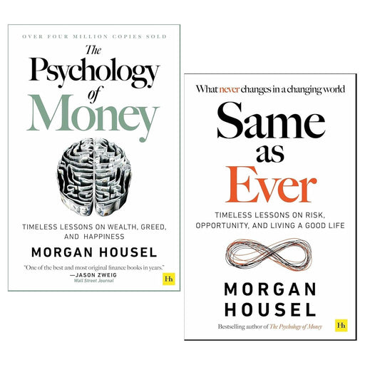 Same as Ever & The Psychology Of Money 2 Books Collection Set - The Book Bundle