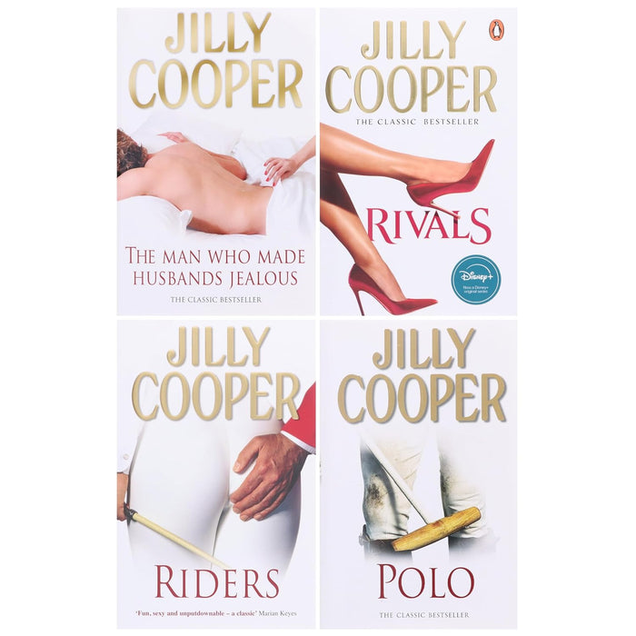 Rutshire Chronicles Series By Jilly Cooper 4 Books Collection Set (Riders, Rivals, Polo & The Man Who Made Husbands Jealous) Paperback – 3 Jun. 2015 - The Book Bundle