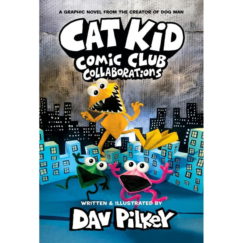 Cat Kid Comic Club 4: from the bestselling creator of Dog Man! by Dav Pilkey - The Book Bundle