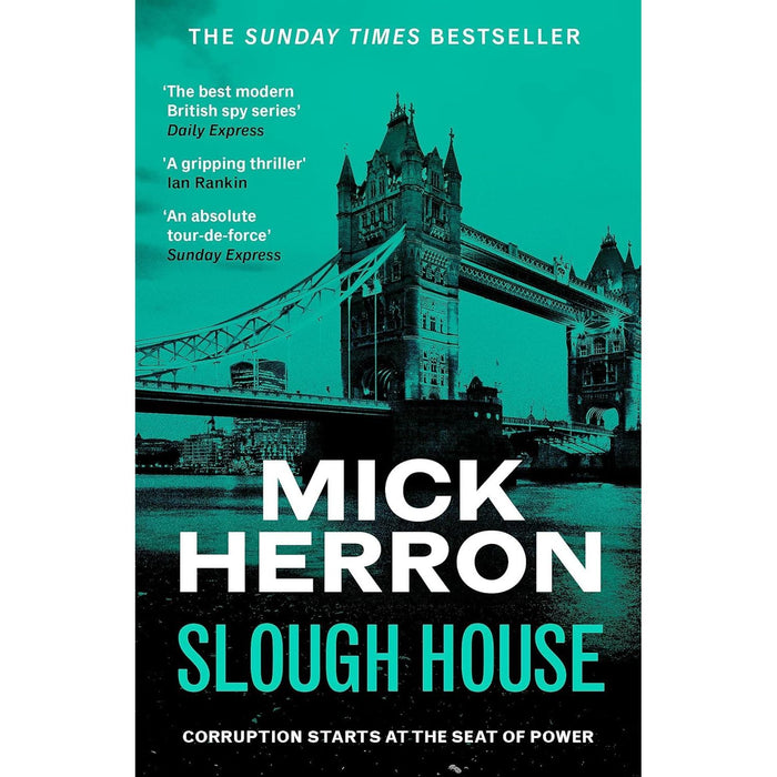 Mick Herron 10 Books Collection Set (Slow Horses, Dead Lions, Real Tiger, Spook Street, London Rules, Joe Country, Slough House, Bad Actors, Clown Town & The Secret Hours) - The Book Bundle