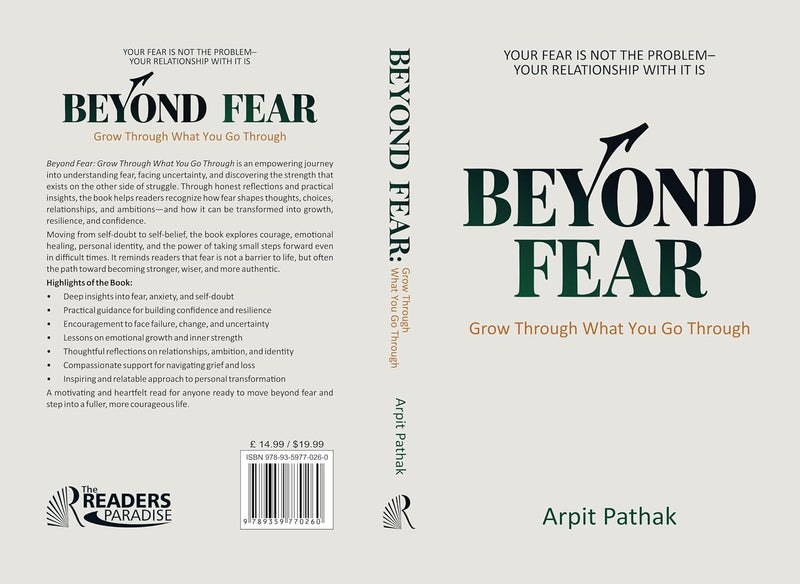 Beyond Fear Grow Through What You Go Through By Arpit Pathak - Non Fiction - Paperback
