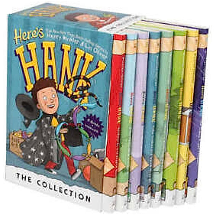 Here's Hank: The Collection 8 Books Box Set  by Henry Winkler &  Lin Oliver (Books 1-8) - The Book Bundle