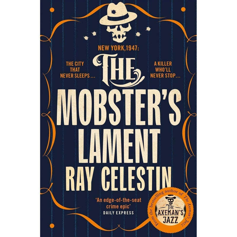 Four-book set of Ray Celestin's City Blues Quartet series, featuring colorful covers and urban crime stories.