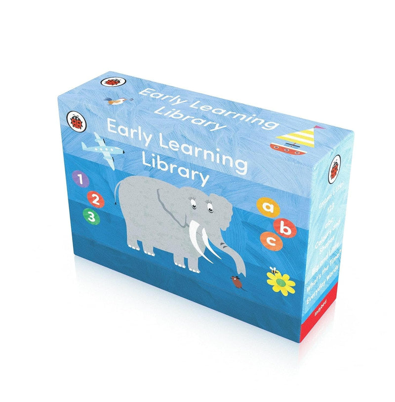 Ladybird Early Learning 6 Books Collection Set by Ladybird Editors - Ages 2-4 - Paperback