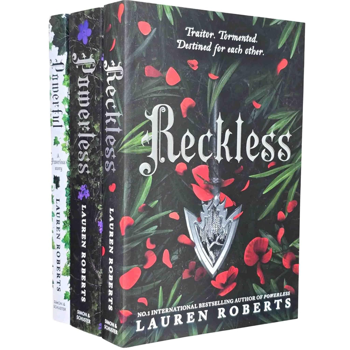 The Powerless Trilogy By Lauren Roberts 3 Books Collection (Powerless ...
