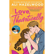 Ali Hazelwood fiction paperback book set featuring four novels: Love, Theoretically, The Love Hypothesis, Love on the Brain, and Loathe to Love You.