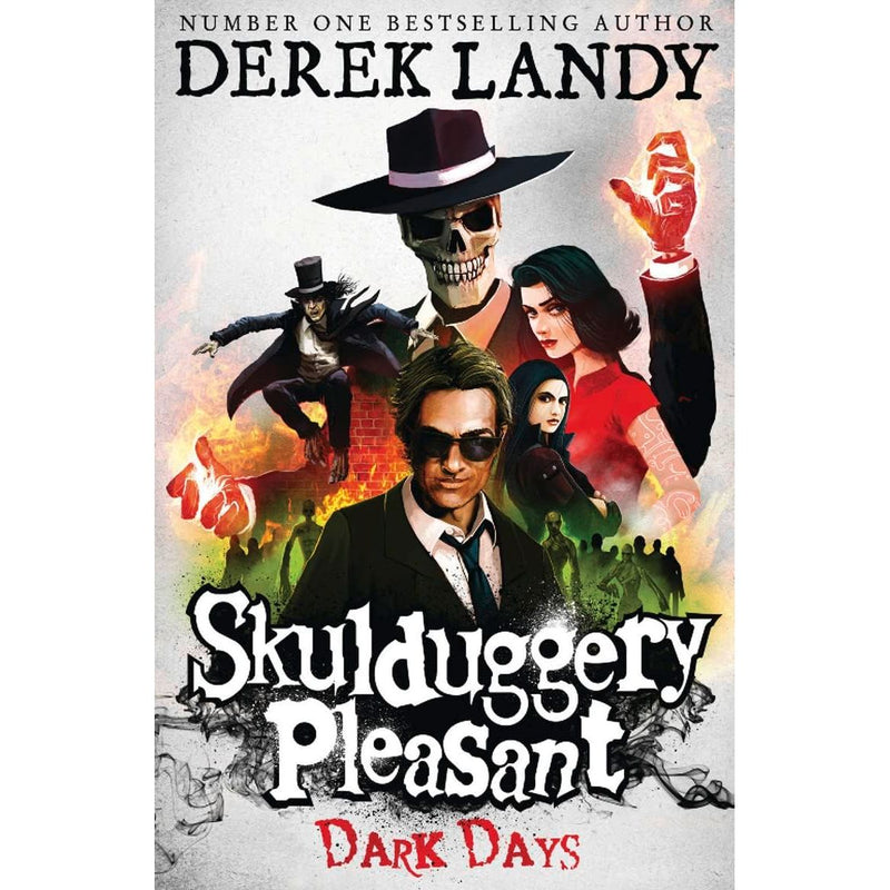 Skulduggery Pleasant Collection 17 Books Set by Derek Landy Apocalypse Kings1-16 - The Book Bundle