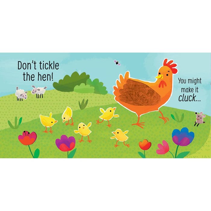 Don't Tickle the Cow! (DON'T TICKLE Touchy Feely Sound Books) - The Book Bundle