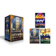 City Spies Undercover book collection by James Ponti, three paperback fiction books in a boxed set, published by Aladdin.