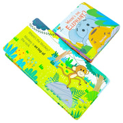 Where's the Monkey? and friends 4 books box set (Where's the monkey, Elephant, Tiger, Zebra) - The Book Bundle