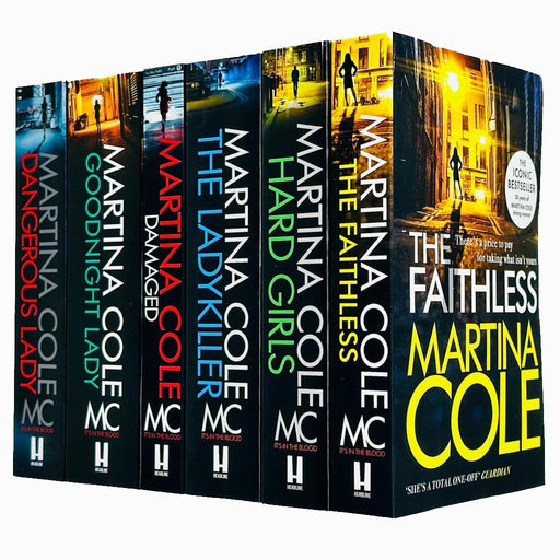 Martina Cole 6 book Set Collection ( Two women, Dangerous Lady, The Ladykiller) - The Book Bundle