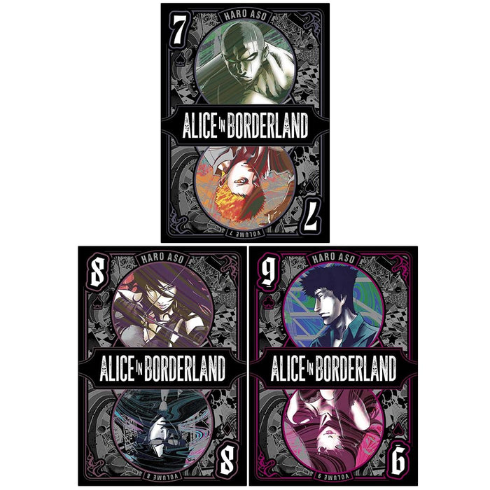 Alice in Borderland Volume 7-9 Collection 3 Books Set By Haro Aso - The Book Bundle