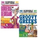 Horrible Histories Newspaper Editions 2 Books Set (Gorgeous Georgians, Groovy Greeks) - The Book Bundle