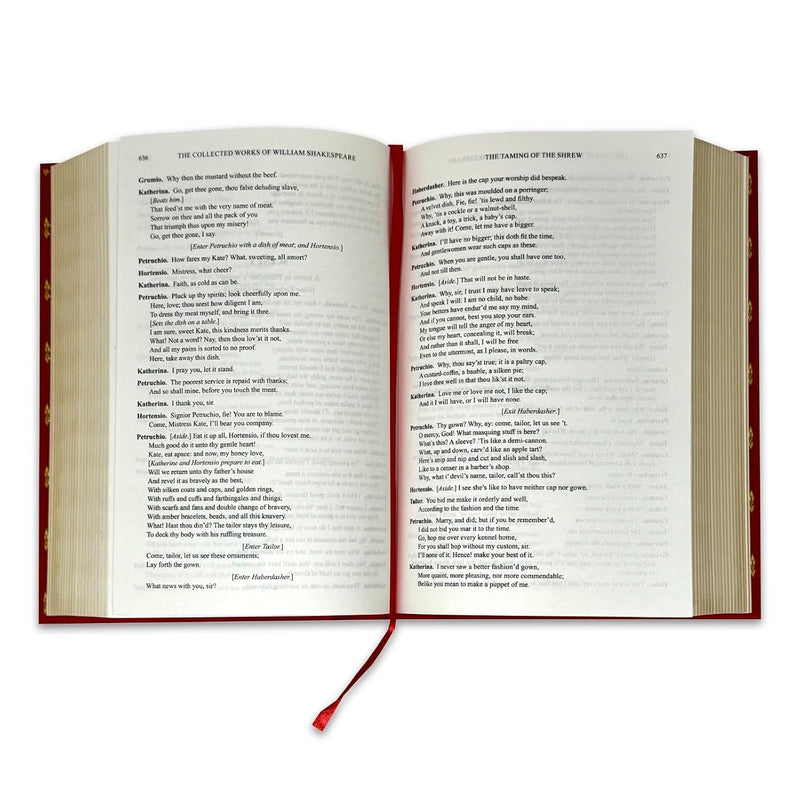 The Complete Works Of William shakespeare (Leather-bound)