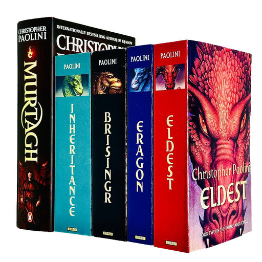 Christopher Paolini The Inheritance Cycle Series 5 Books Collection Set - The Book Bundle