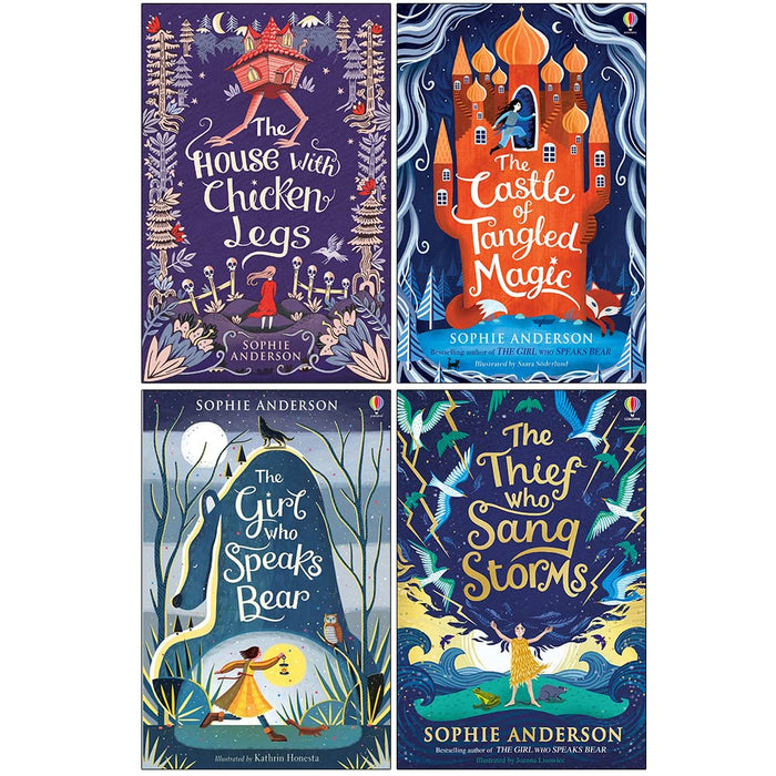 Sophie Anderson Collection 4 Books Set (House with Chicken Legs, Girl Who Speaks Bear) - The Book Bundle