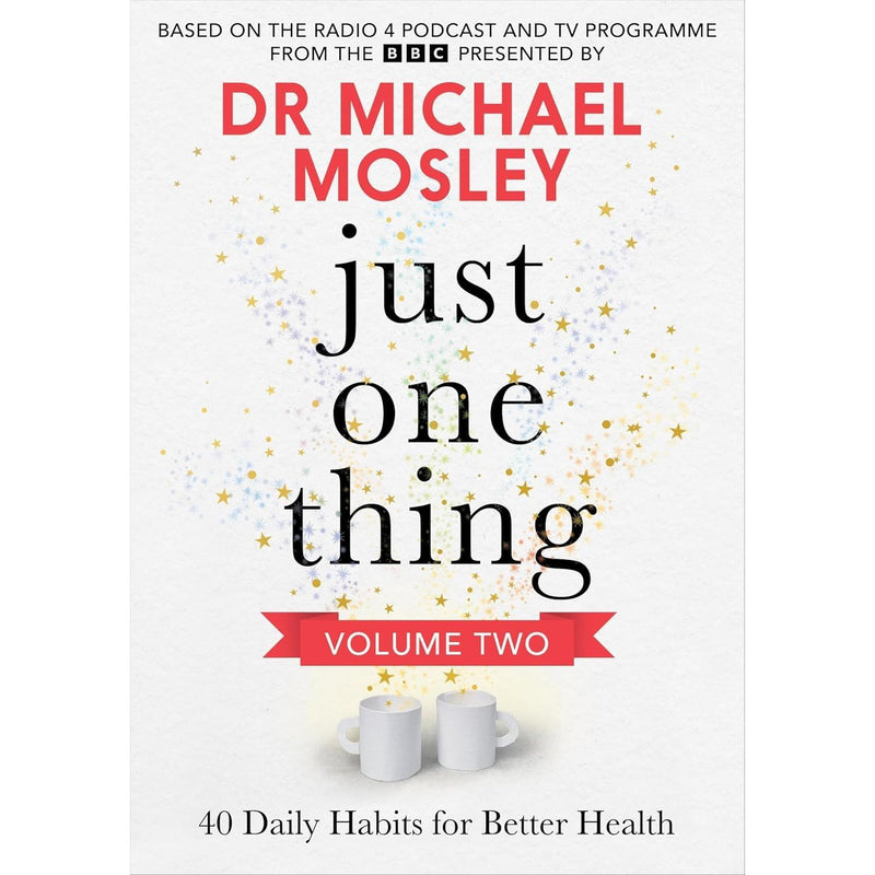 Collection of two short books by Dr. Michael Mosley, featuring health and wellness insights, in mixed formats.
