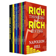 Napoleon Hill Collection 10 books set by Rupa Publications featuring titles on wealth, success, and personal development.