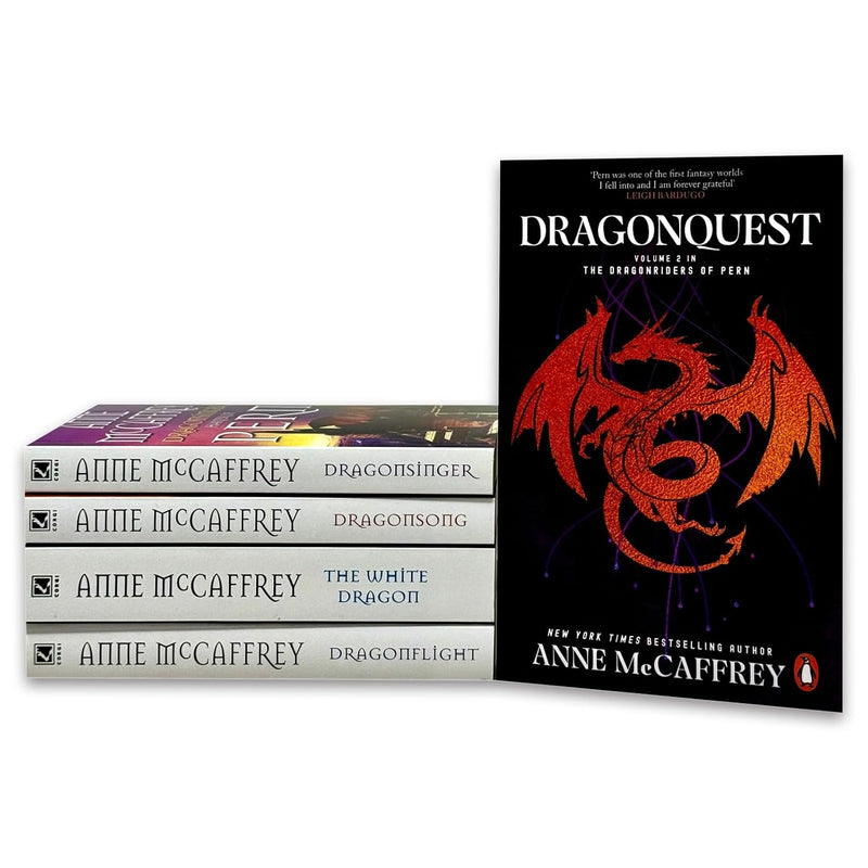 Dragonriders of Pern 5 Books Collection Set by Anne McCaffrey - Fiction - Paperback