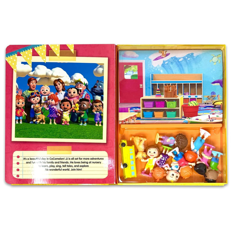 Cocomelon My Busy Books Includes a Storybook , 10 Figurines and a Playmat by Phidal Publishing- Ages 3–5 - Board Book