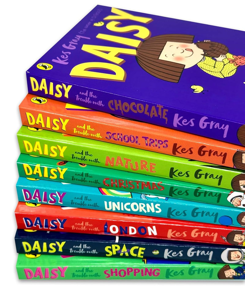 Daisy And The Trouble With 8 Books Collection Set By Kes Gray - Fiction - Paperback