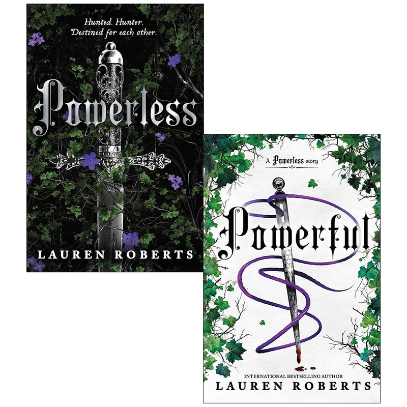 Lauren Roberts Powerless Trilogy Collection 2 Books Set (Powerless & Powerful) - The Book Bundle