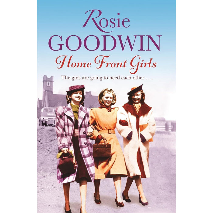 Rosie Goodwin 7 Books Collection Set The Empty Cradle, Home Front Girls, The Maid's Courage - The Book Bundle