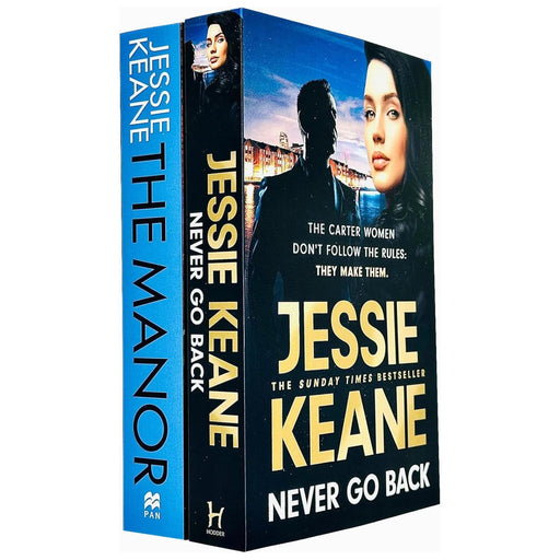 Jessie Keane Collection 2 Books Set (The Manor & Never Go Back) - The Book Bundle