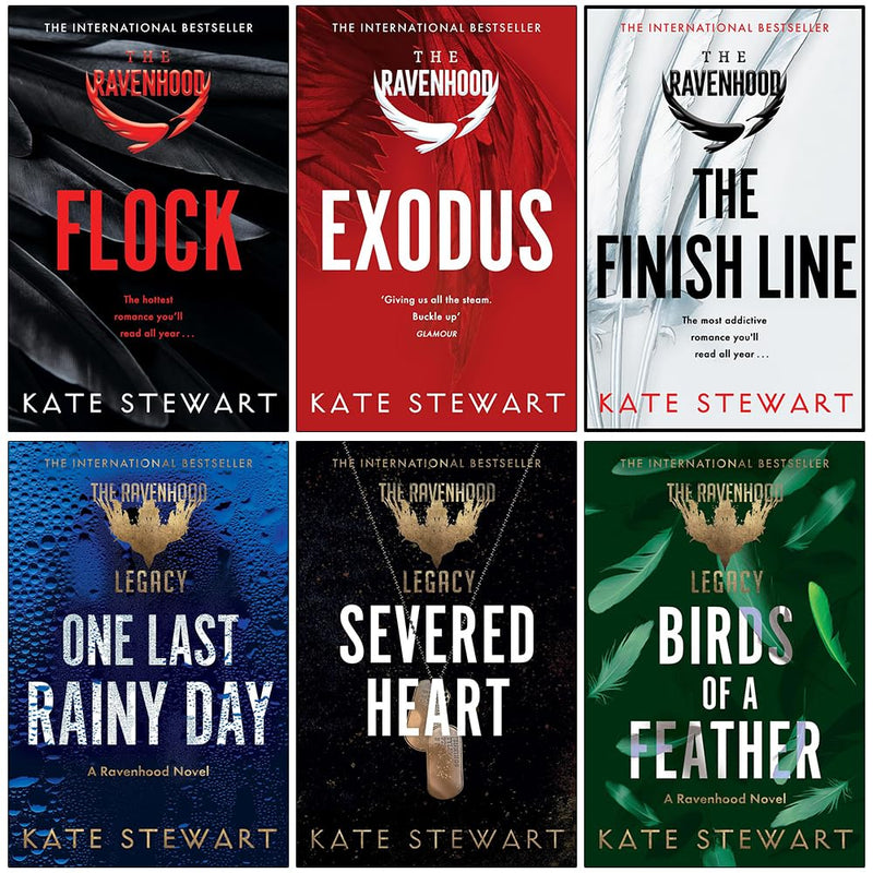 The Ravenhood Series 6 Books Collection Set by Kate Stewart - Fiction - Paperback