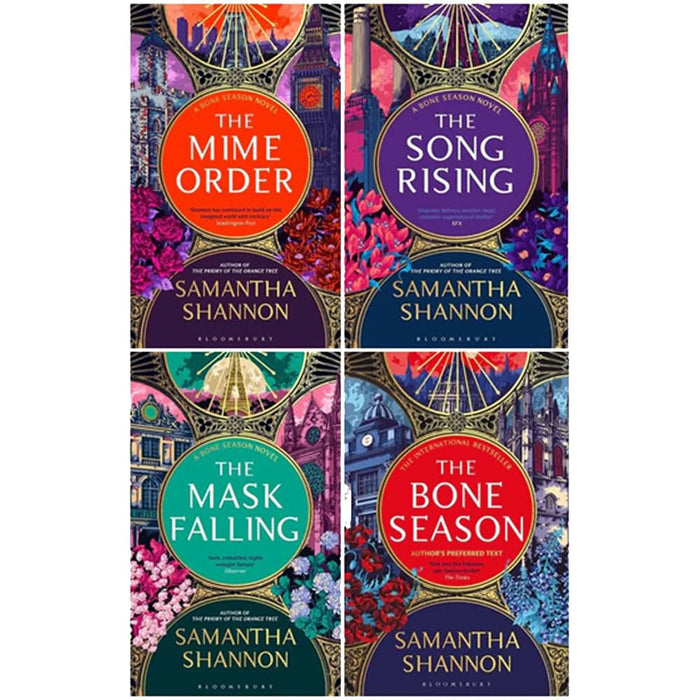 The Bone Season Series 4 Books Collection Set By Samantha Shannon - The Book Bundle