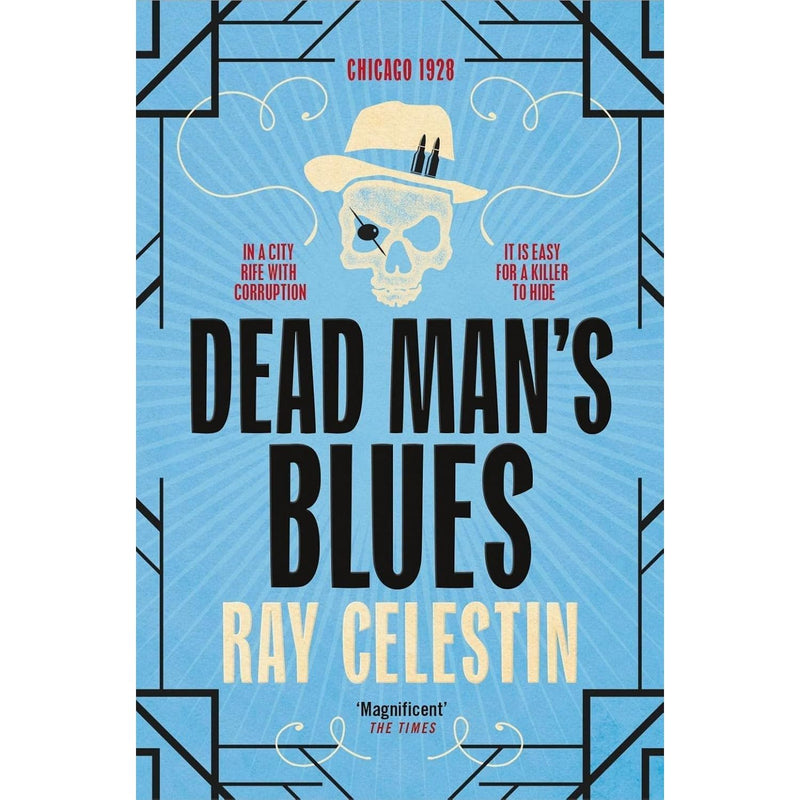 Set of four Ray Celestin City Blues Quartet books in a collection, featuring colorful covers and urban crime themes.