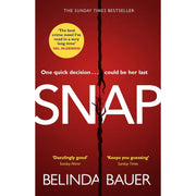 Belinda Bauer 3-book collection set including Exit, Rubbernecker, and Snap, published by Bantam Press/Black Swan.