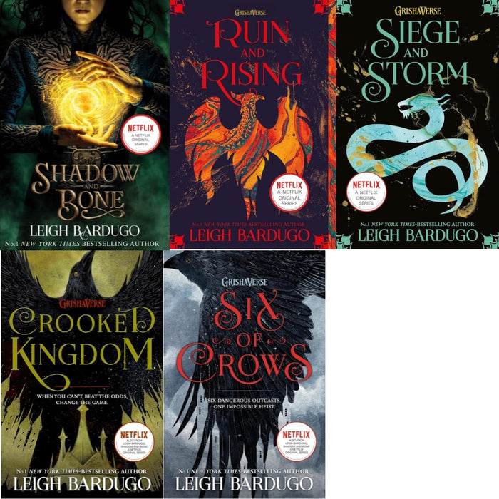 Leigh Bardugo 5 Books Set Collection and Shadow And Bone Trilogy with Grishaverse Series - The Book Bundle