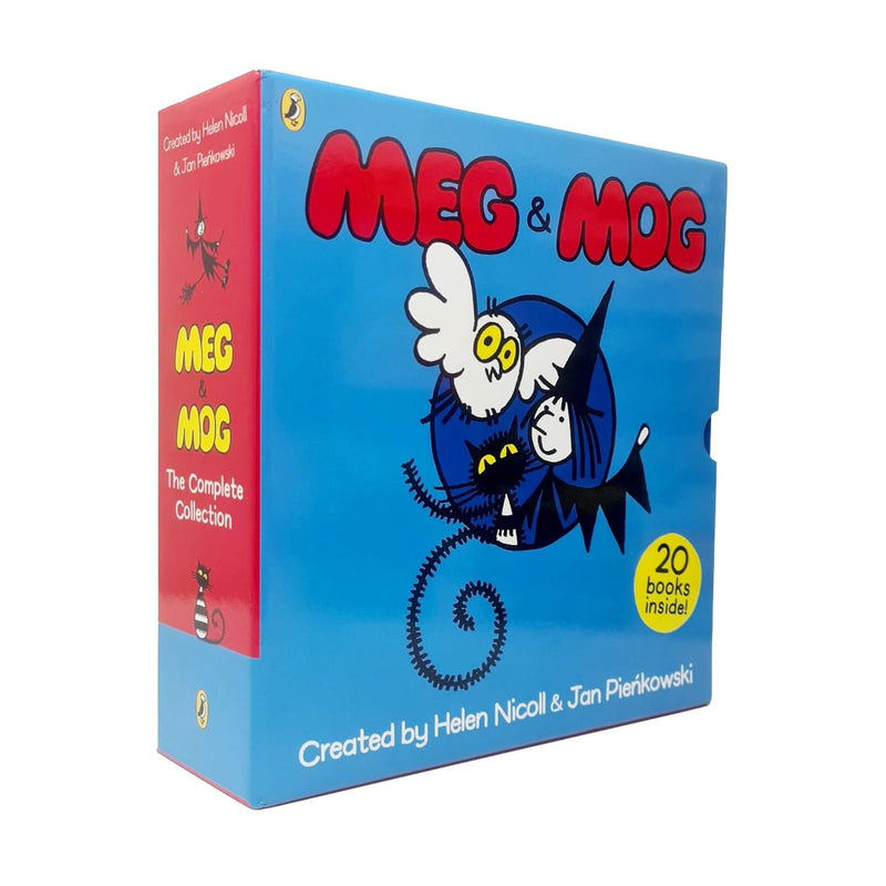 The Complete Collection Meg and Mog Magical Adventures 20 Children Pictures Books Box Set By Helen Nicoll & Jan Pienkowski