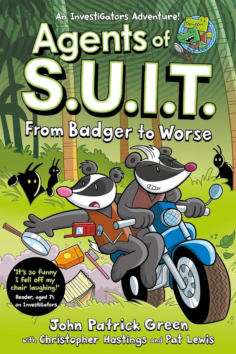 Investigators: Agents Of S.U.I.T. 4 Books Collection Set by John Patrick Green - Fiction