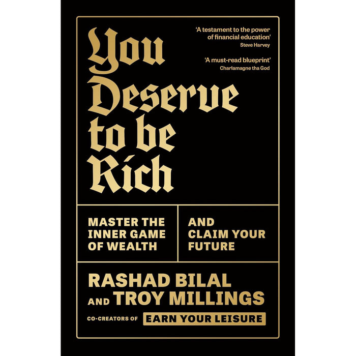 You Deserve to Be Rich, You Are a Badass at Making Money, The Science of Getting Rich (HB) 3 Books Set - The Book Bundle