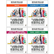 The Animator's Survival Kit Collection 4 Books Set By Richard Williams - The Book Bundle