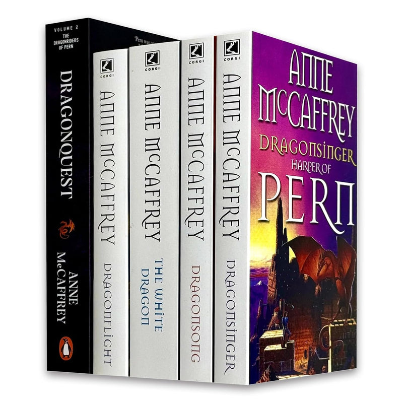 Dragonriders of Pern 5 Books Collection Set by Anne McCaffrey - Fiction - Paperback